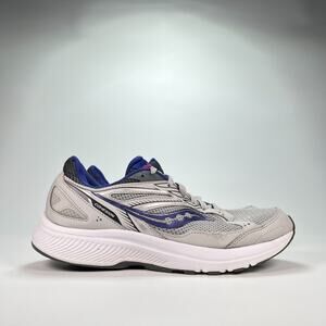 Saucony Cohesion 14 Gray White Running Shoes Sneakers S10628-4 Women's Size 9